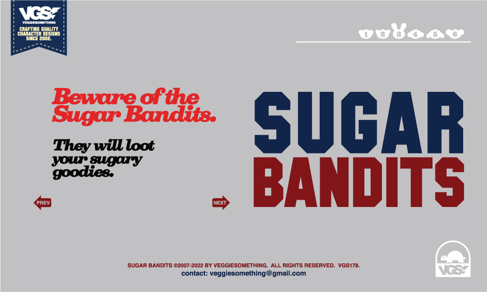 Beware of the Original Sugar Bandits. By Veggiesomething.